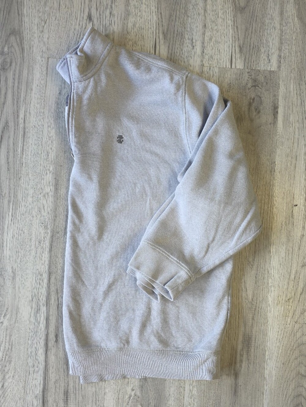 IZOD Men’s 3XL Gray Advantage Quarter-Zip Pull
